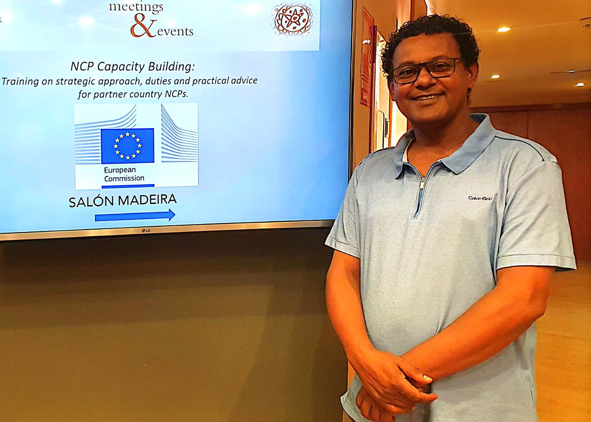 SolomonBenor's tweet photo. Horizon Europe training workshop offered to NCPs in the beautiful Canary Islands. It was organized by the RICH Europe and the European Commission. 
The event was a good opportunity to present status of the Ethiopian research landscape, and learn experiences from different NCPs. https://t.co/w8mq06H96O