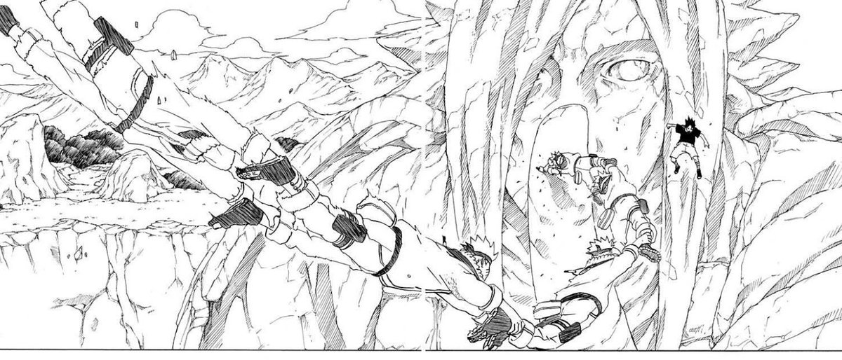やっぱNARUTO作者の"空間"を描く能力が意味不明。転生者か? 