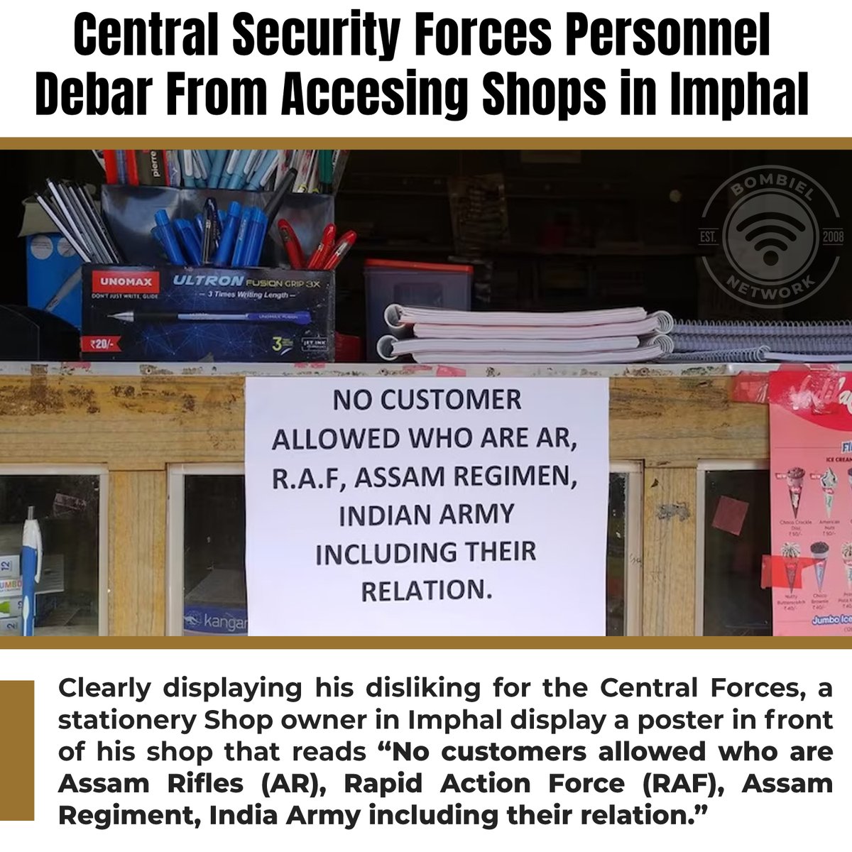 bombielnet's tweet photo. #ManipurUnrest | This comes after at least 40 students were injured in Manipur’s Imphal Valley on September 26 as the police fired tear gas shells and baton-charged a mob protesting against the killing of two youths who went missing in July.

@adgpi @Spearcorps @easterncomd https://t.co/tGBO5niwkA