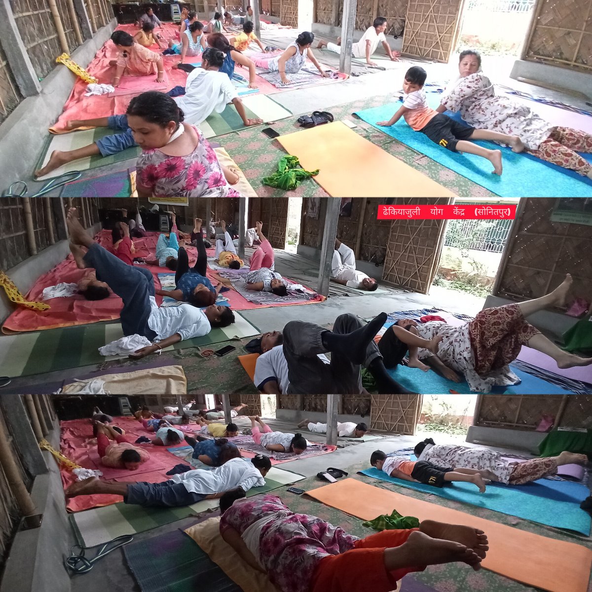 yoga_land's tweet photo. 💐----------------------🧘‍♀️🧘‍♂️--------------------💐

Assam #Sonitpur yog Shivir/centre
#ढेकियाजुली_योग_केंद्र (सोनितपुर )
Yog Mitra... #Ripon Manju #Pallabi and  #Shewali  ji
Date...30.09.2023--------------------🧘‍♀️🧘‍♂️

@yogrishiramdev https://t.co/OS4FjtnvUZ