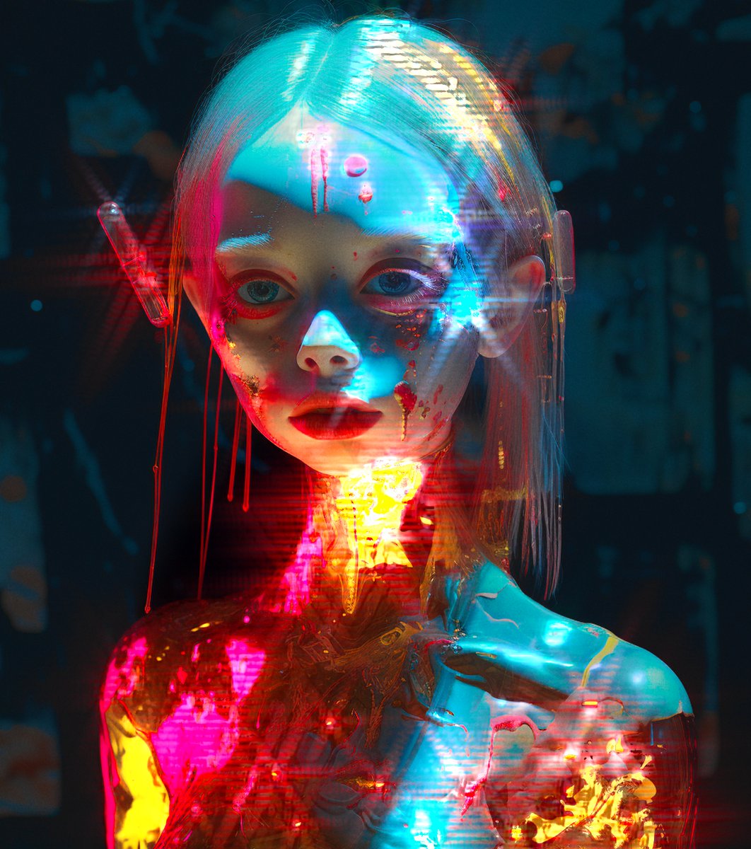 pali_text's tweet image. Raised on VHS 
#Aiart