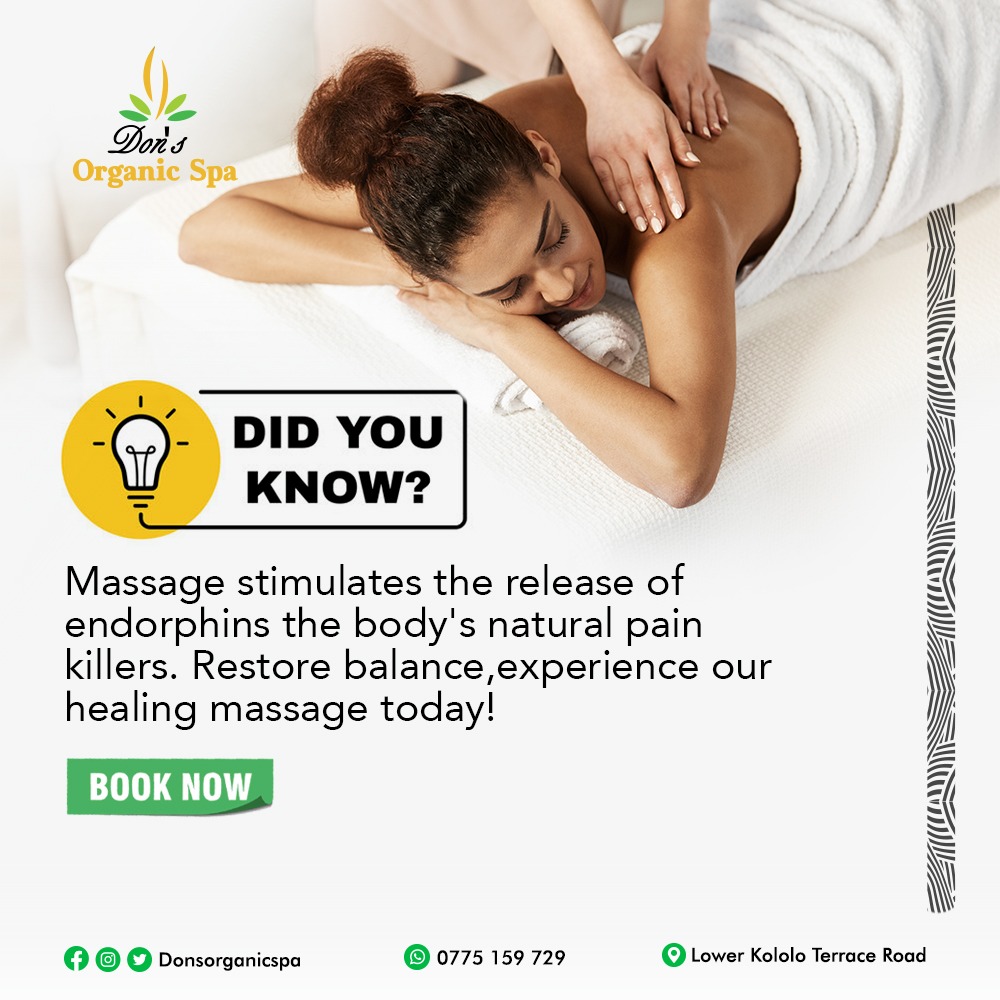 DonsOrganicSpa's tweet image. Have you come for a treatment yet at our Spa? If not ,let this be your reminder  that&apos;s it&apos;s time for your massage,relaxation and  skin tune-up. Call us today.
☎️ 0775 159 729 

#Donsorganicspa #spalovers❤️ #spaday💆 #bookwithus