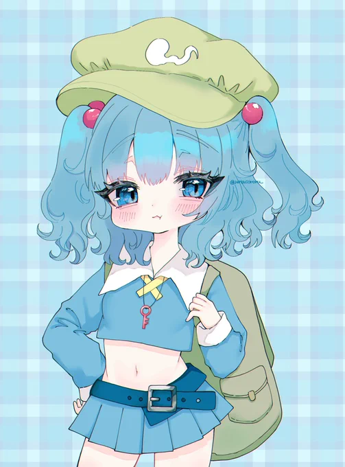 にとりちゃん!よろしくね#toho_vote19 