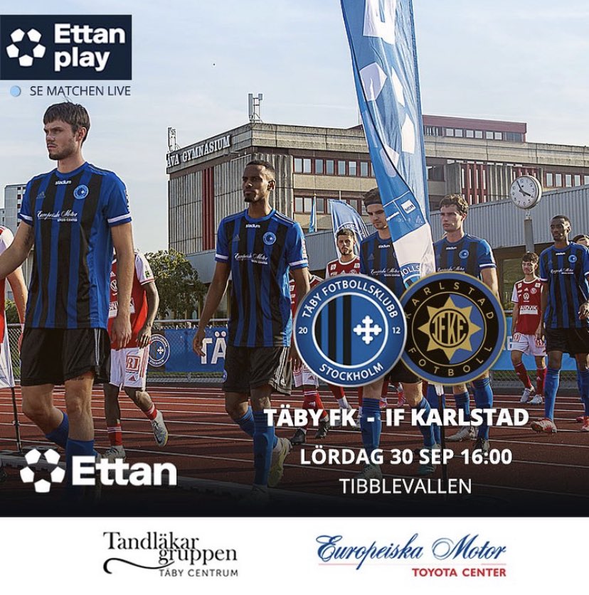 Matchdag! 🔵⚫️

📺: minfotboll.app.link/dVQHvNHLvDb