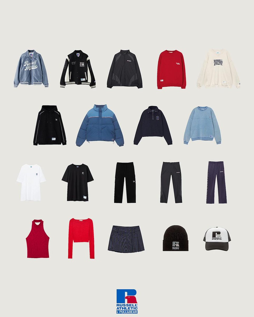 Back to the 90s board inspo    

Russell Athletic by <a href="/pullandbear/">Pull&Bear</a>