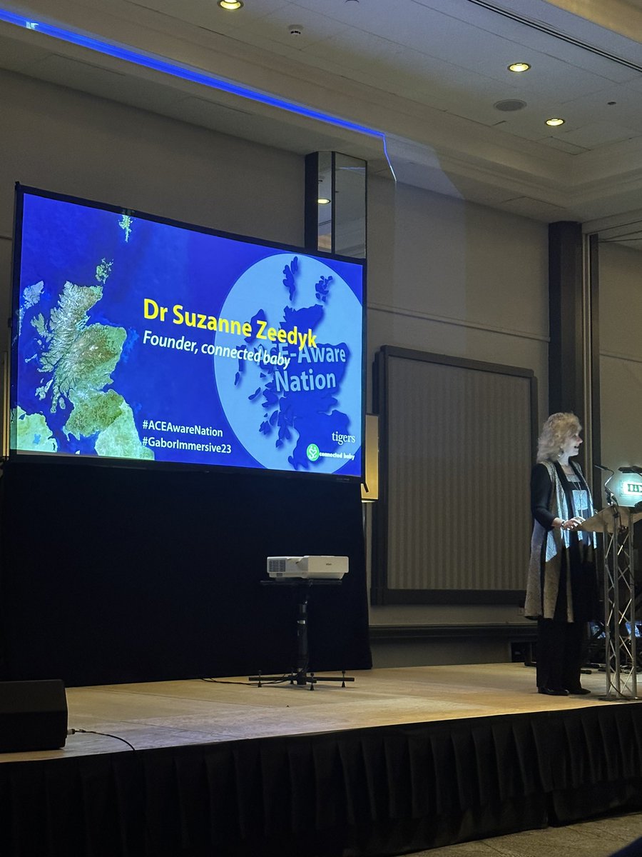 madblack65's tweet photo. Thought provoking talk by @suzannezeedyk at this #ACEAwareNation #GaborImmersive23 day in #glasgow #connectedbaby
“Can we fully embrace the power of relationships?” https://t.co/TlWd39eOla