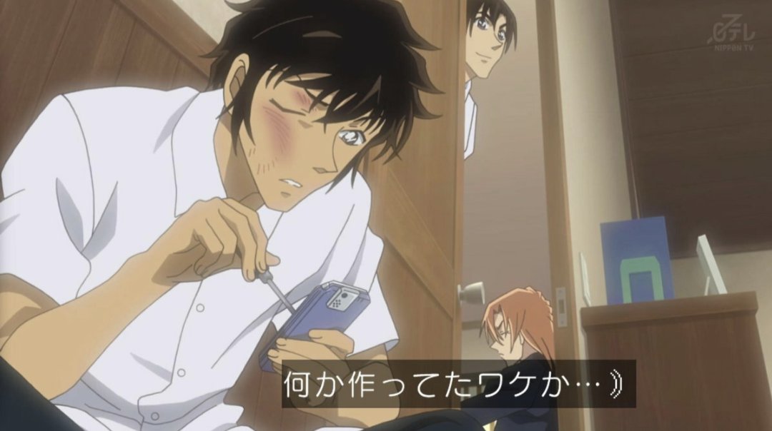 千速さんのスマホ分解してボコられた松田 千速さんお強い😅 #名探偵