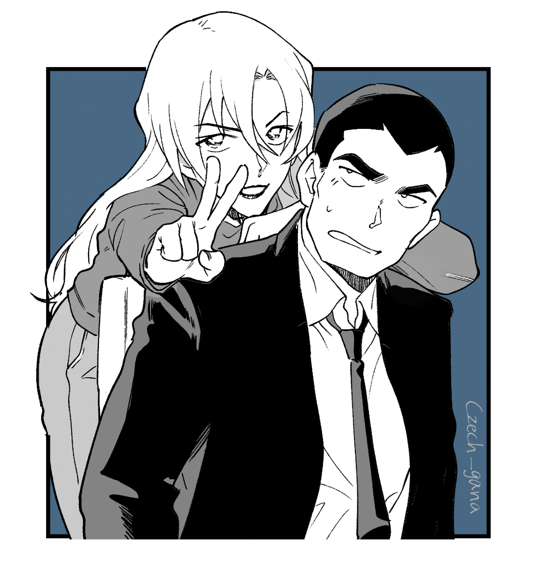 czech_gana's tweet photo. 重千と姉弟の再掲😁 https://t.co/Ii5Voo2laL