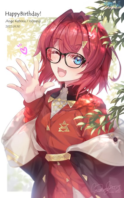 アンジュHBD凄く描きたかったけど時間無くて描けなかった過去絵でごめんなさいでもお祝いの気持ちは一緒だよ#アンジュ爆誕 #絵ンジュ 