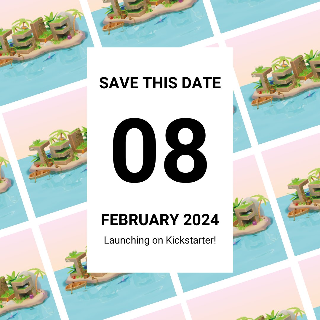 We're thrilled to announce the official launch date of our Kickstarter campaign for Isla!

Mark your calendars for February 8, 2024, at 10 AM (GMT)

Spread the word, tag your friends, repost, and if you haven’t already follow our Kickstarter page 

kickstarter.com/projects/ocean…