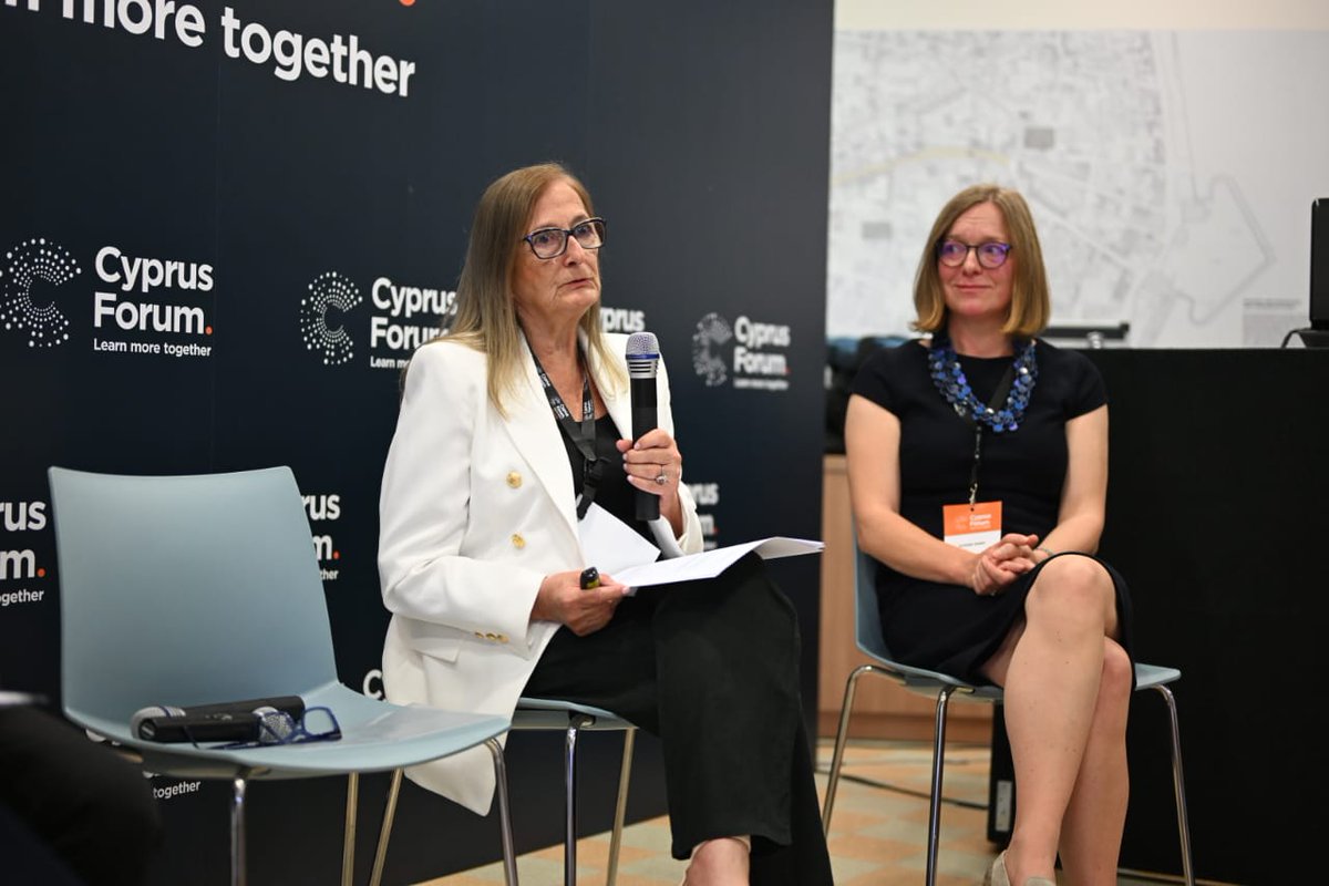 Now on the stage of #CyprusForum at #HomeForCooperation discussion on #GenderBudgeting by <a href="/AipfeCyprus/">AIPFE Cyprus</a> with Ulrike Marx <a href="/QMUL/">Queen Mary University of London</a>, Mary Pyrgos, Christina Loizou, and Melina Pyrgou <a href="/pyrgoumelina/">Melina Pyrgou</a>.