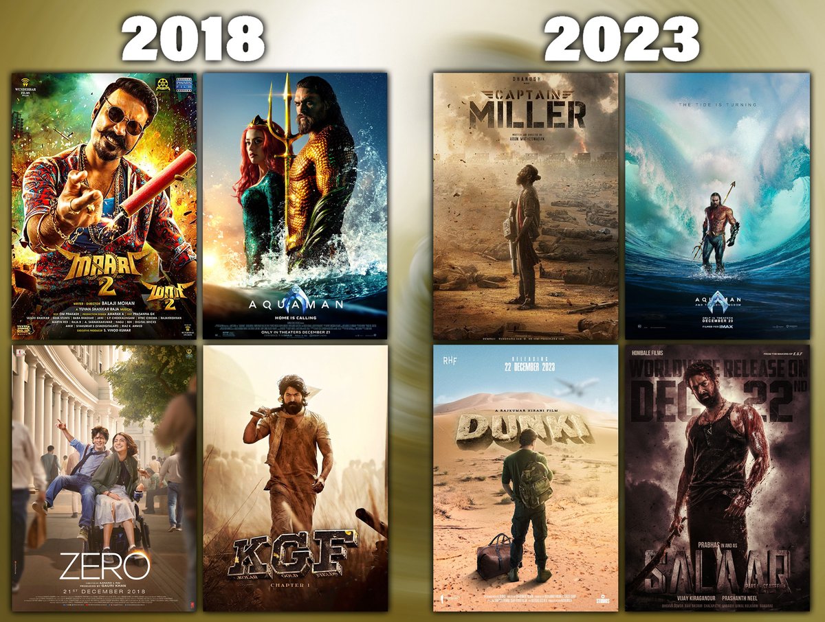 is History repeating..🤯🤯Share your thoughts..?

#Dunki #SalaarCeaseFire #DunkivsSalaar #Dunki22ndDecember #Salaar #AquamanAndTheLostKingdom #Aquaman2 #Aquaman #CaptainMiller #Zero #KGFChapter1 #KGF #KGF1 #Maari2 #Maari #SRK𓃵 #Prabhas