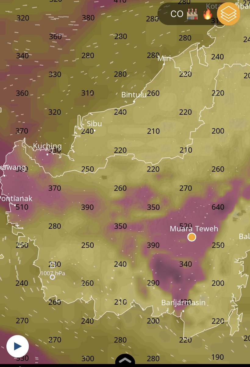 Kalaweit's tweet photo. Smoke in Borneo right now… it’s getting worse… No difference with 2019… https://t.co/42rnr5Fs1X