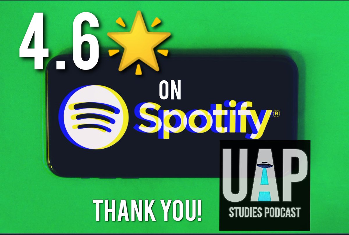 UapStudies's tweet photo. Wow. Thank You!!
#uapX #ufotwitter #ufox #disclosure #aliens #goodpodcast #alienpodcasts @UapStudies @MichaelGlawson https://t.co/ByuDfdP2UW