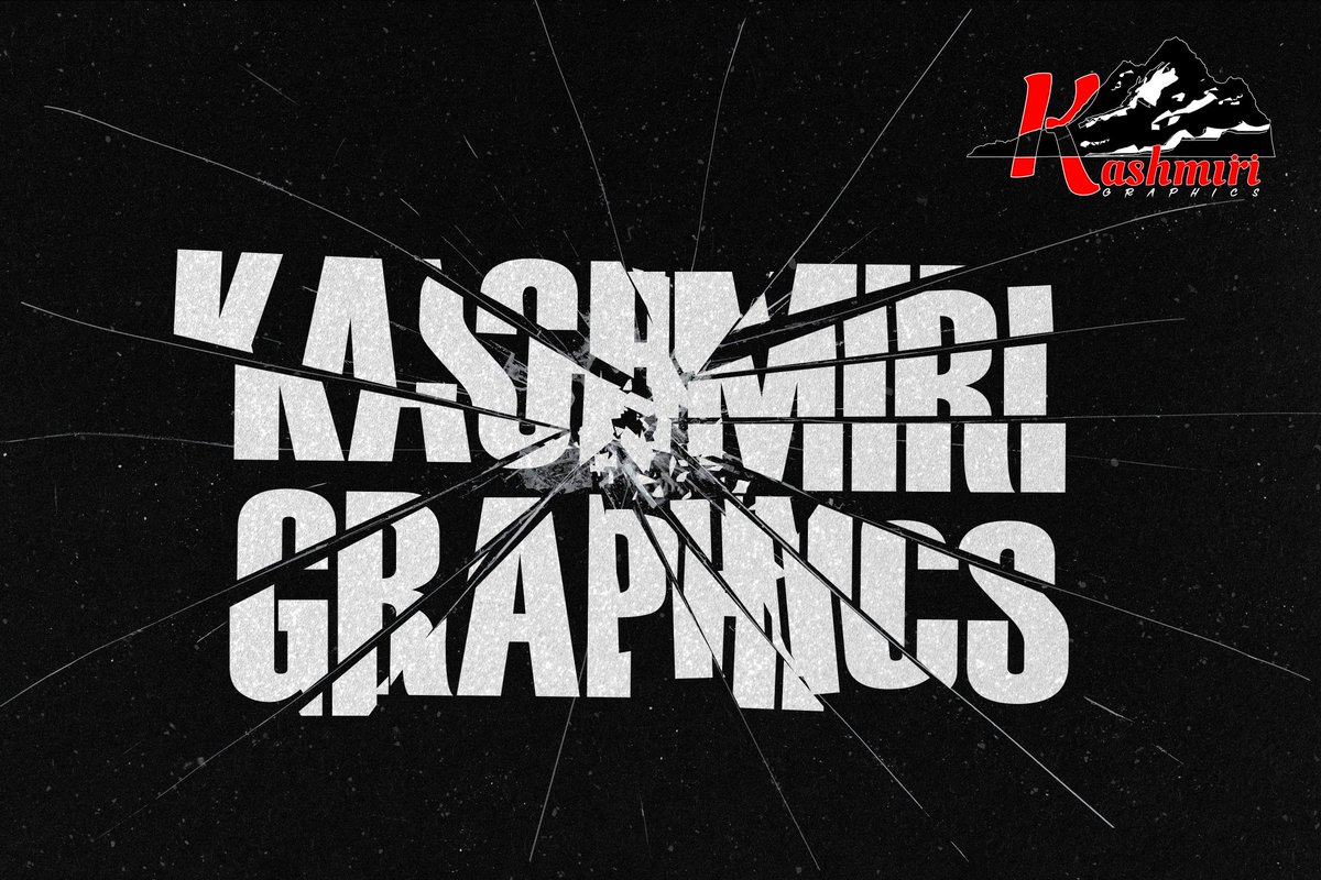 Broken glass effect #vot #kashmirigraphics #graphics #gfx #lookingfordesigner