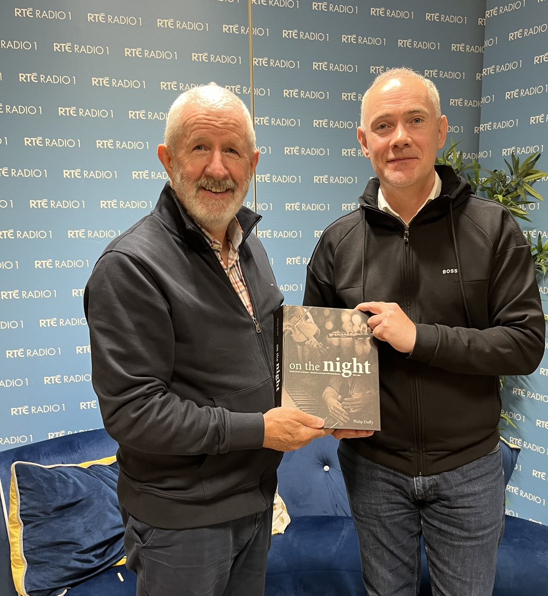 Sligo fiddle player Philip Duffy is in studio for tonight’s Céilí House. Philip chats about his new book “On the Night” Fleadh Cheoil Céilí band champions 1951-2021. He  selects  music from the accompanying CDs -Shandrum Bridge Glenside Mayglass +more 9pm <a href="/RTERadio1/">RTÉ Radio 1</a> <a href="/Comhaltas/">Comhaltas (CCÉ)</a>