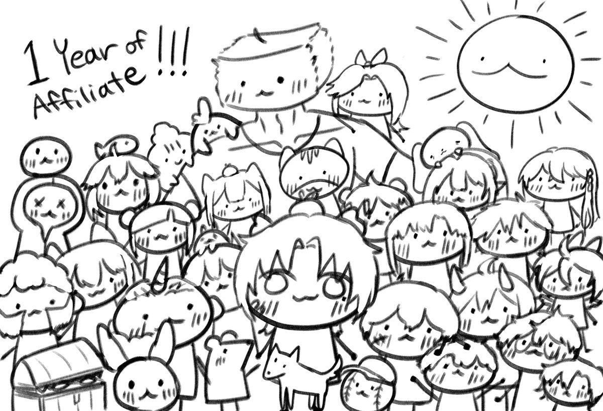 Thank you for 1 year of affiliate! <3