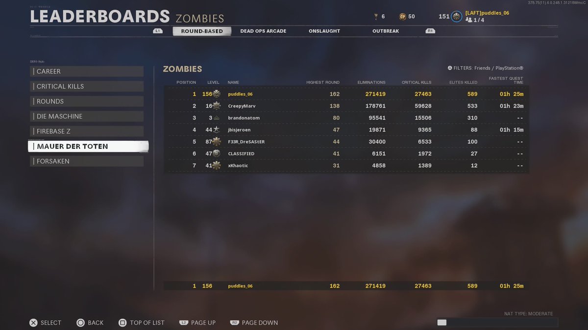 Tom368's tweet image. Feeling zombies high rounds again 😎👌🏽 162 highest round in a longgg time aside from getting 142 the other week lol.