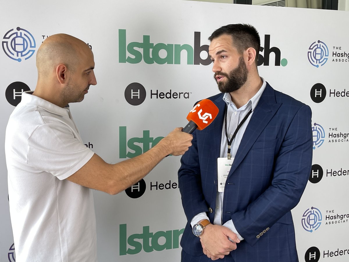 uzmancoin's tweet photo. Türkiye'nin ilk tam teşekküllü Hedera temalı etkinliği Istanbullish, açılışın ardından panellerle devam ediyor. https://t.co/9zKpr6qBSd
