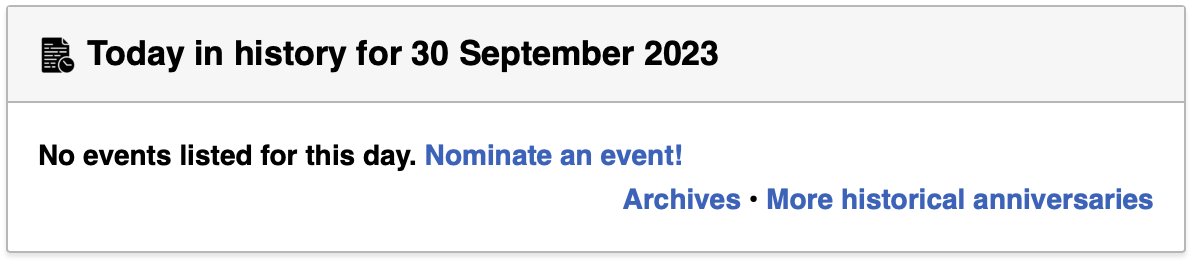 MicroWiki's tweet photo. Today in history was revamped by our head administrator Matt! Now instead of one-per-month page, we have one for every day. #micronations #micronation #microwiki https://t.co/gxi5yBa99C