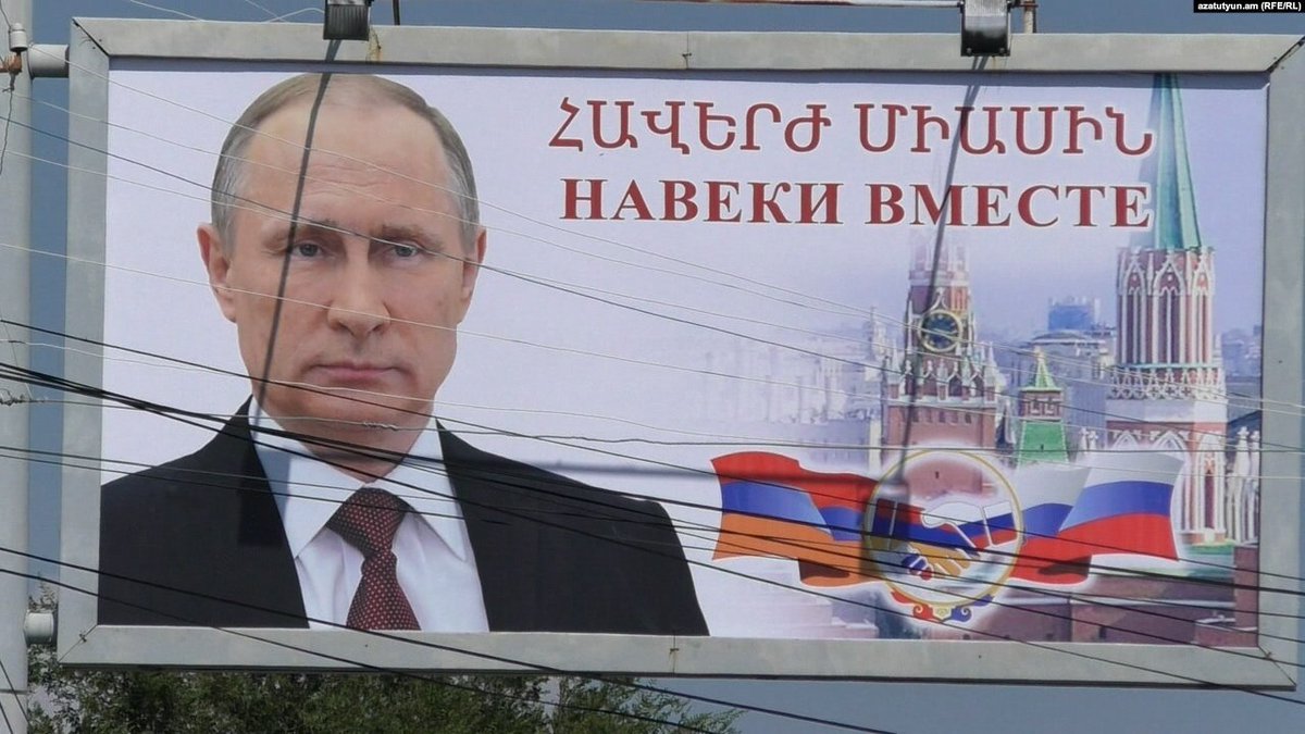 robananyan's tweet photo. At this moment, #Russia is suffering a crushing defeat in the South Caucasus, and its positions are weakening. The war unleashed by #Azerbaijan against Nagorno Karabakh on September 19 also began the ethnic cleansing of #Armenians. This clearly discredited the Russian peacekeeping mission, which was unable or unwilling to protect the Armenians of #NagornoKarabakh from the aggression of Azerbaijan. 

The #Kremlin had been preparing for this day since July in order to remove responsibility from itself. Knowing that Azerbaijan would carry out a military attack against #Armenia, the Russian Foreign Ministry hastened to deny the statement of the Prime Minister of Armenia that Russia is the guarantor of the security of Nagorno #Karabakh.

The #Russians declared that according to the statement of November 9, 2020, they didn't undertake the responsibility of providing security. In addition, Russia began to circulate the false thesis that after Armenia recognized the territorial integrity of Azerbaijan, the status of Russian peacekeepers in #Artsakh changed, and they became observers from peacekeepers.

Recently, the Russian Foreign Ministry announced that after the 2020 war, there was a gentlemen's agreement between the three leaders, according to which the decision on the status of Nagorno Karabakh should be postponed. However, the Russians say that the Prime Minister of Armenia violated it by recognizing the territorial integrity of Azerbaijan. All these accusations of Russia are denied by Vladimir #Putin himself, who declared twice in November and December 2020 that Nagorno Karabakh is the territory of Azerbaijan. 

In other words, the #Russian president violated the gentlemen's agreement, but #Lavrov blames Armenia. We can conclude that Russia is trying to blame Armenia for its shameful defeat in Nagorno Karabakh, which will naturally not work. Russia is just saving face to justify why it shamefully failed its peacekeeping mission in Nagorno Karabakh.

The issue of the removal of Russian peacekeepers from Nagorno Karabakh will soon be raised. Russia, which agreed to the 44-day war initiated by #Turkey and Azerbaijan in 2020, calculated to stay in Nagorno Karabakh for a long time. #Putin's calculation was that after having Russian troops in the territories of Georgia (Abkhazia, South Ossetia) and Armenia, it's Azerbaijan's turn. 

Russia's benefit from the 44-day war was the deployment of troops in Nagorno Karabakh. Vladimir Putin, who was preparing to attack #Ukraine, wanted to have total military control in the #SouthCaucasus. Russia also paid Turkey and Azerbaijan with the return of 7 regions to remain neutral during the #war against Ukraine.

However, the war against Ukraine didn't go according to the scenario drawn by Russia. Not only did it not capture #Kiyev in three days, but for two years the people of Ukraine have been confronting Russia, and even liberated half of the territories under Russian occupation. 

Thanks to the support of the #USA, Great Britain, the #EuropeanUnion, and #EU countries, the Ukrainian army is wearing down the Russian forces. The weakening of Russia's position in the war against Ukraine is also the reason why the Russians may soon lose their #military influence in Nagorno Karabakh. Russia needs wars against Azerbaijan and Turkey in order not to hand over Nagorno Karabakh to #Baku's control and make it its outpost. Putin would never go for it.

Russia, which has an unstable position in Ukraine, has chosen to hand over Nagorno Karabakh to Azerbaijan. This is a rent to Baku to use its services in the future. Russia needs Baku now because it sells Russian gas to Europe through Azerbaijan. Russia is planning to get a way to #Iran and Iranian ports through Azerbaijan. 

Russia is trying to get the #ZangezurCorridor through Azerbaijan. Russia needs to deploy troops on the Zangezur Corridor outside the control of Armenia, establish customs control at the Azerbaijan-Armenia and Armenia-#Nakhchivan border crossings in order to avoid Western sanctions, and import prohibited goods to Russia without obstacles with the help of Turkey and Azerbaijan. If Armenia controls that road, Russia will not be allowed to bypass the sanctions.

This is why the United States and the European Union should defeat the efforts of Russia, Azerbaijan, and Turkey to get an extraterritorial corridor from Armenia. Of course, the positive role of the United States in this matter is already visible. #Turkish President Erdogan announced after his meeting with US Secretary of State Antony Blinken in New York that if Armenia doesn't want to give the Zangezur Corridor, it will pass through Iran. This is another crushing defeat for Russia. 

Armenia will not agree to the provision of a Corridor that assumes an extraterritorial logic, which will mean that the Zangezur Corridor will not be created, which will be guarded by the Russians.

In other words, Russia will not be able to deploy troops of the Federal Security Service on the Zangezur Corridor, because it will not be created. Of course, Armenia is in favor of opening the roads, provided that Armenia's sovereignty and jurisdiction are respected. In that case, the Russians will not be able to stand on those roads. 

The roads to be opened under the jurisdiction of Armenia will not have a corridor logic. It can be noted that after Russia lost its position in Nagorno Karabakh, it is also defeated in the territory of Armenia. I claim this by analyzing today's situation.

The next point of Russia's defeat is #Yerevan and the attitude of Armenians. After the 44-day war of 2020, Azerbaijan carried out many military attacks against Armenia. The biggest attack was on September 13, 2022, when Armenia had more than 200 victims and lost 150 square kilometers of territory. 

Russia not only handed over Nagorno Karabakh to Azerbaijan, but also refused to fulfill its security obligations towards Armenia. The Collective Security Treaty Organization (#CSTO) led by Russia rejected Armenia's request to provide military assistance.

Armenia will no longer appoint a representative in the CSTO, Yerevan  has refused to organize CSTO military exercises and participate in exercises organized on the territory of #Belarus. Armenia refused the quota of CSTO Deputy Secretary, did not sign important documents of the CSTO in November 2022 in Yerevan.

Armenia's withdrawal from the CSTO is a matter of short time. At the same time, Russia is finally discredited in Armenia. When Margarita Simonyan and Vladimir Solovyov called on the citizens of Armenia to participate in the anti-government demonstrations, they still thought that also Russia have greath rating in Armenia. 

That appeal of Russian propagandists prevented thousands of Armenians from participating in the demonstrations. People realized that Russia is causing chaos and instability in Armenia. There's almost a consensus among the Armenian public that Russia is a #political, #security, and #economic threat to our state.

According to the data of the survey conducted by the International Republican Institute (IRI) months ago, among Armenians, Russia is considered the third most threatening power after Azerbaijan and Turkey. I know that the ruling power is also discussing the issue of shutting down Russian TV channels, because Russia has interfered in Armenia's internal political issues through its state TV stations.

Russia has violated the agreement signed by the Foreign Ministers of Armenia and Russia in 2020. Russia is irreversibly discredited in Armenia. I can confidently say that no pro-Russian force can come to power in Armenia. Russia was defeated among the Armenians.

The citizens of Armenia highly appreciated the support of the United States, European Union, Germany, France, and other European countries during the difficult times of our country. We were convinced of this during the United Nations Security Council meetings, and we are also convinced now, when Armenia accepts 100,000 forcibly displaced people.

The head of the Parliament of Armenia met with the Speaker of the Verkhovna Rada of Ukraine the other day. I think Armenia should also raise the level of relations with Ukraine. Russia loses in Armenia, but the main defeat should be recorded in Ukraine. It will bring freedom to the post-Soviet states.

It is the duty of the United States, European Union, Great Britain, and #NATO to ensure the successful completion of this scenario. The opposite is inadmissible, because it will lead to enslavement of states and an iron curtain. 

During this period, the West should also increase the support given to Armenia, which needs to protect its independence and sovereignty, in military and security, economic, energy, and other issues.
