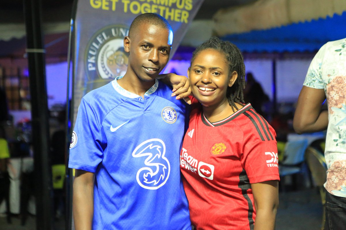 Only on Pkulel University where a Chelsea fan meets a United fan.
#PkulelUniversityOfGoodVibes 
#PkulelUniversity 
<a href="/PkulelUMC/">Pkulel University</a> 
<a href="/kalya_kiprono/">Kiprono Kalya</a>