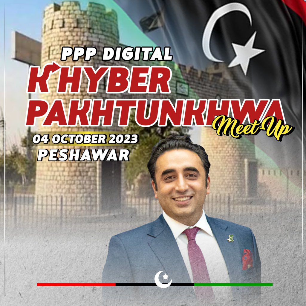 amjadali333's tweet photo. پی پی پی ڈیجٹل میڈیا میٹ اپ پروگرام 4 اکتوبر 2023 بروز بدھ کو پشاور میں منقد ہو گا۔
#PPPdigitalk
#PPPDigitalMeetUp https://t.co/AmFADN5aD3
