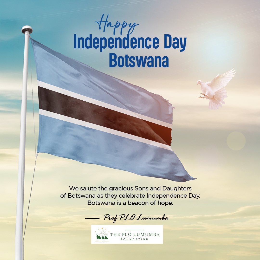 Happy Independence Day Botswana 🇧🇼 #Botswana