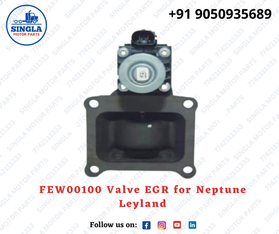 FEW00100 Valve EGR for Neptune Leyland
----
singlamotorparts.com/product/few001…
#SinglaMotorParts #FEW00100 #EGRvalve #EGR #valves #valvesupplier #leyland #Neptune #truckparts #heavyvehicleparts #autopartssupplier #automotiveparts