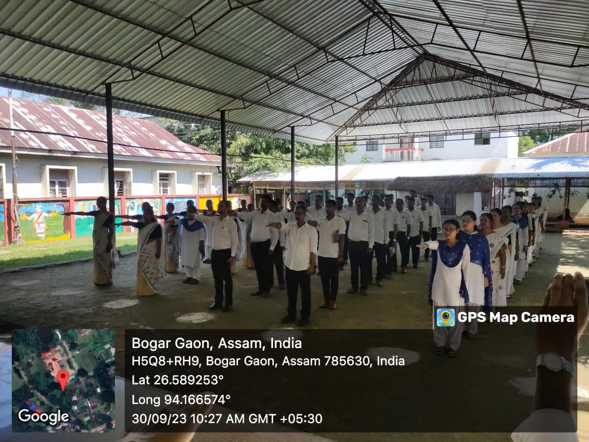 dietjorhat_'s tweet photo. Faculities,Staff and Students of DIET Jorhat taking Swachhata Pledge on 30 Sept,2023 #SwachhataHiSewa #SwachhBharat @ncteDelhi @SCERT_Assam @Samagra_Assam @SchoolEdnAssam @ranojpeguassam @CMOfficeAssam https://t.co/RaRuUx31xH