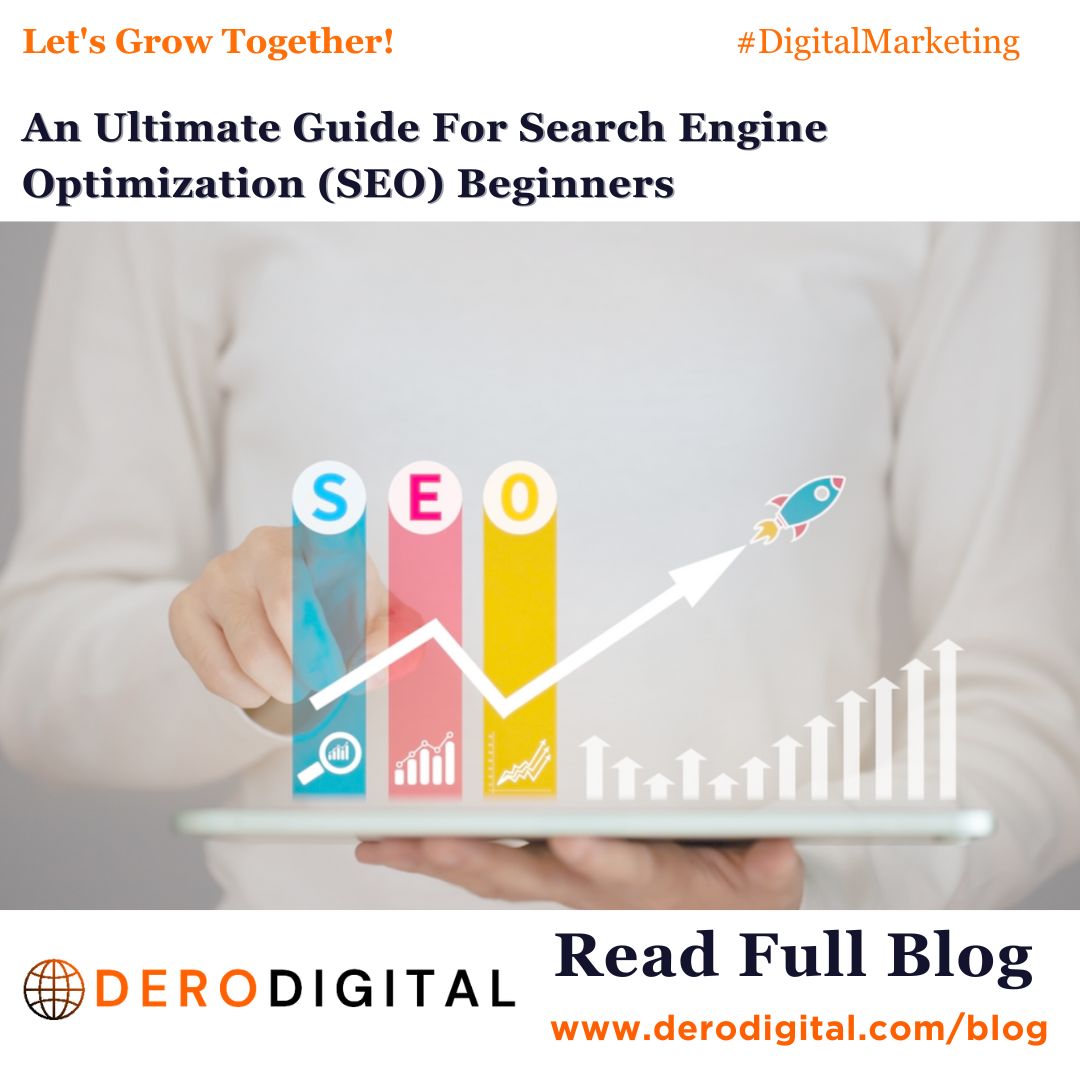 An Ultimate Guide For Search Engine Optimization (SEO) Beginners.

Read the full blog
👇👇👇👇👇👇👇
lnkd.in/deAPe_Gc

#SEO #BeginnersGuide #SEOBeginners #DigitalMarketing #seotips #DeroDigital