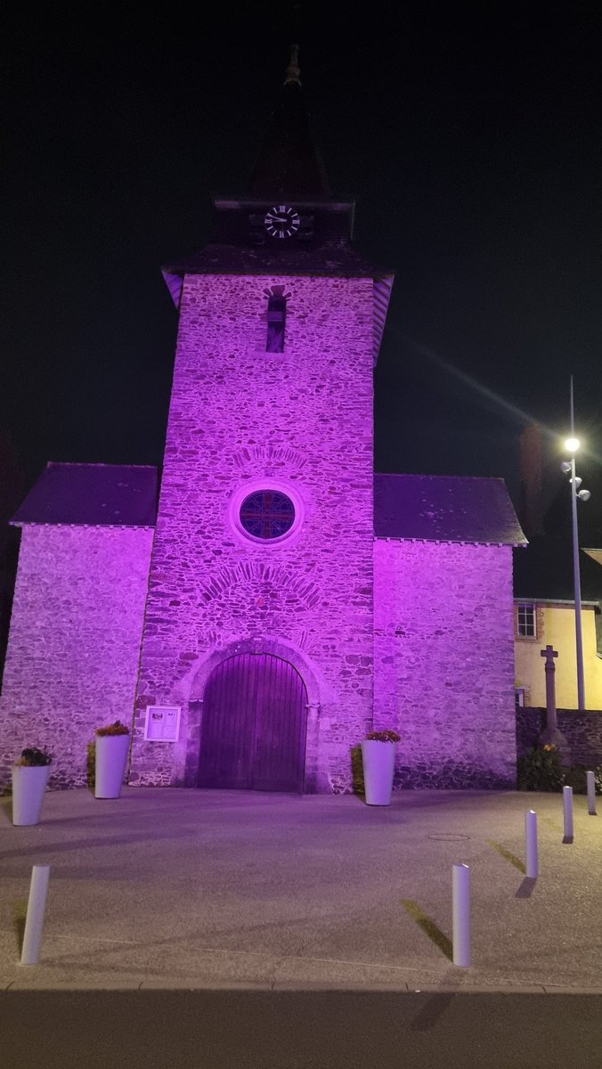 A l'approche du mois d'octobre la ville de <a href="/saintberthevin/">Saint-Berthevin</a> se pare de rose #OctobreRose