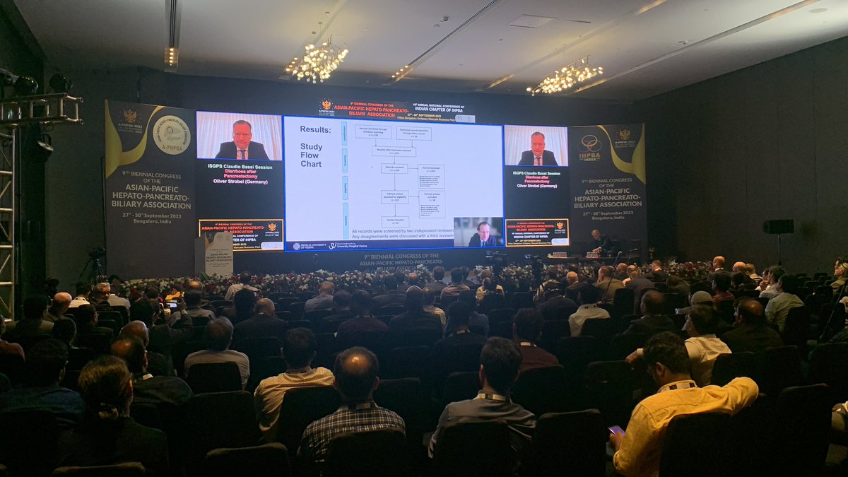 #ISGPS Update: Diarrhoea after Pancreatectomy by Dr.Oliver Strobel from #Germnay