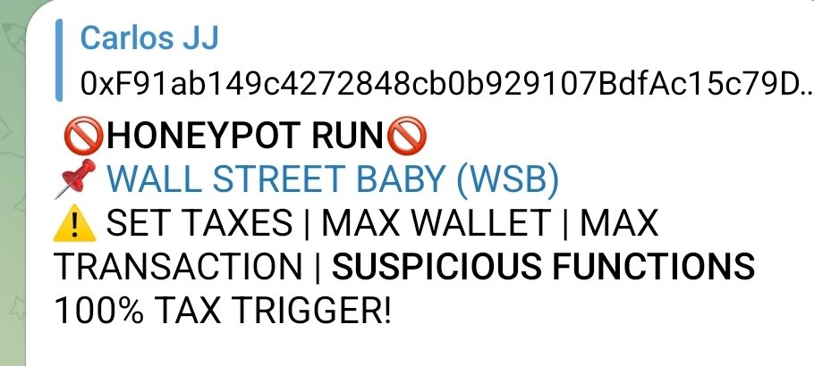 Bollish010's tweet photo. @BABY_WALLSTREET Told you..he rugged https://t.co/T1tJrUFEVD