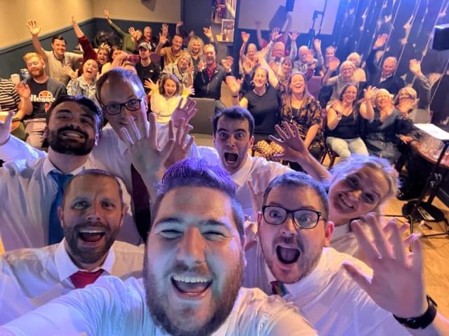 Thank you Bury St Edmunds!! 🙏LOTS of laughter with <a href="/ILHimprov/">Insert Laughter Here - FB/IG</a> playing to a full house at @Abbeygate_bury 🥳