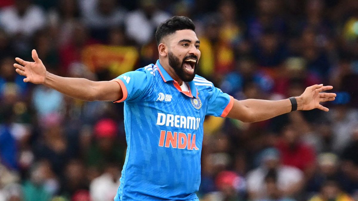 Dualipa589's tweet photo. Dale Steyn picks his Top 5 best fast bowlers for watchout in this World Cup 2023:
 (To ICC)
1. Mohammad Siraj
2. Kagiso Rabada
3. Shaheen Shah Afridi
4. Trent Boult
5. Mark Wood https://t.co/QsHKzj4u8Y