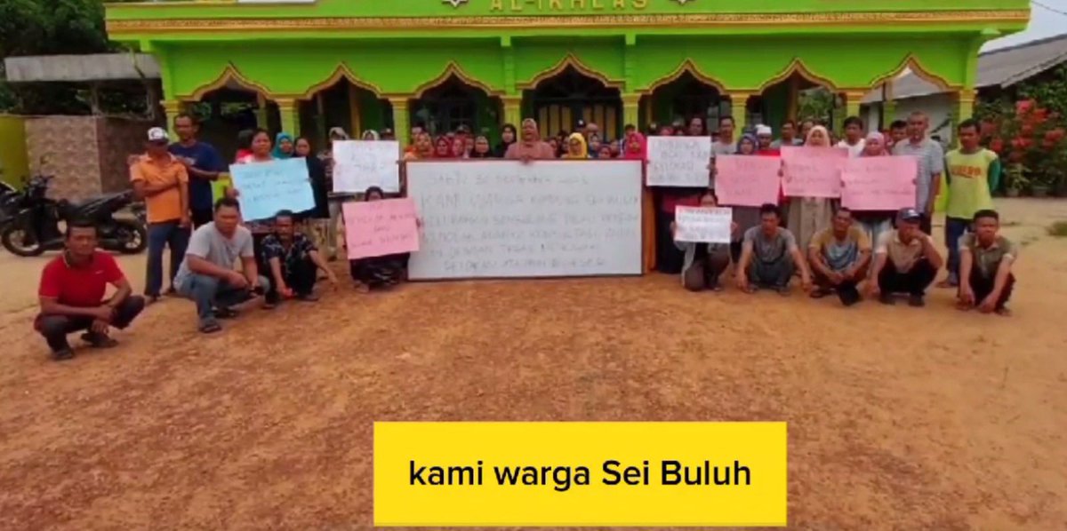 #UpdateRempang 

Hingga pagi ini (30/09/2023), warga di Pulau Rempang masih bersikukuh untuk menolak relokasi.

Berikut beberapa statemen warga yang menolak relokasi.

#SaveRempang