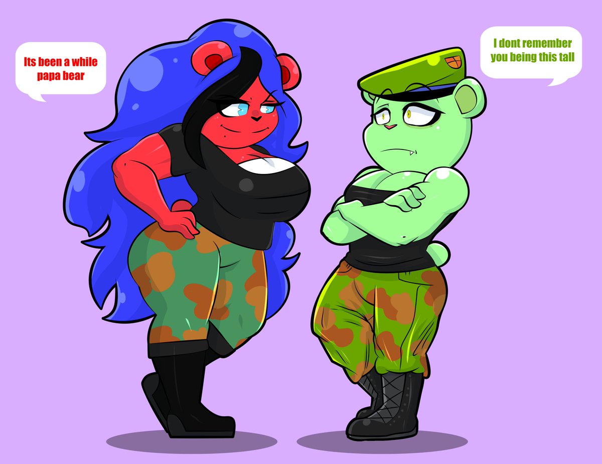 Flipsy0529's tweet photo. its been 17 years since i drew these bitches together.
#happytreefriends #flippy #evilflippy #mamabear #oc #originalcharacter #htf https://t.co/YkyCwlEVKB