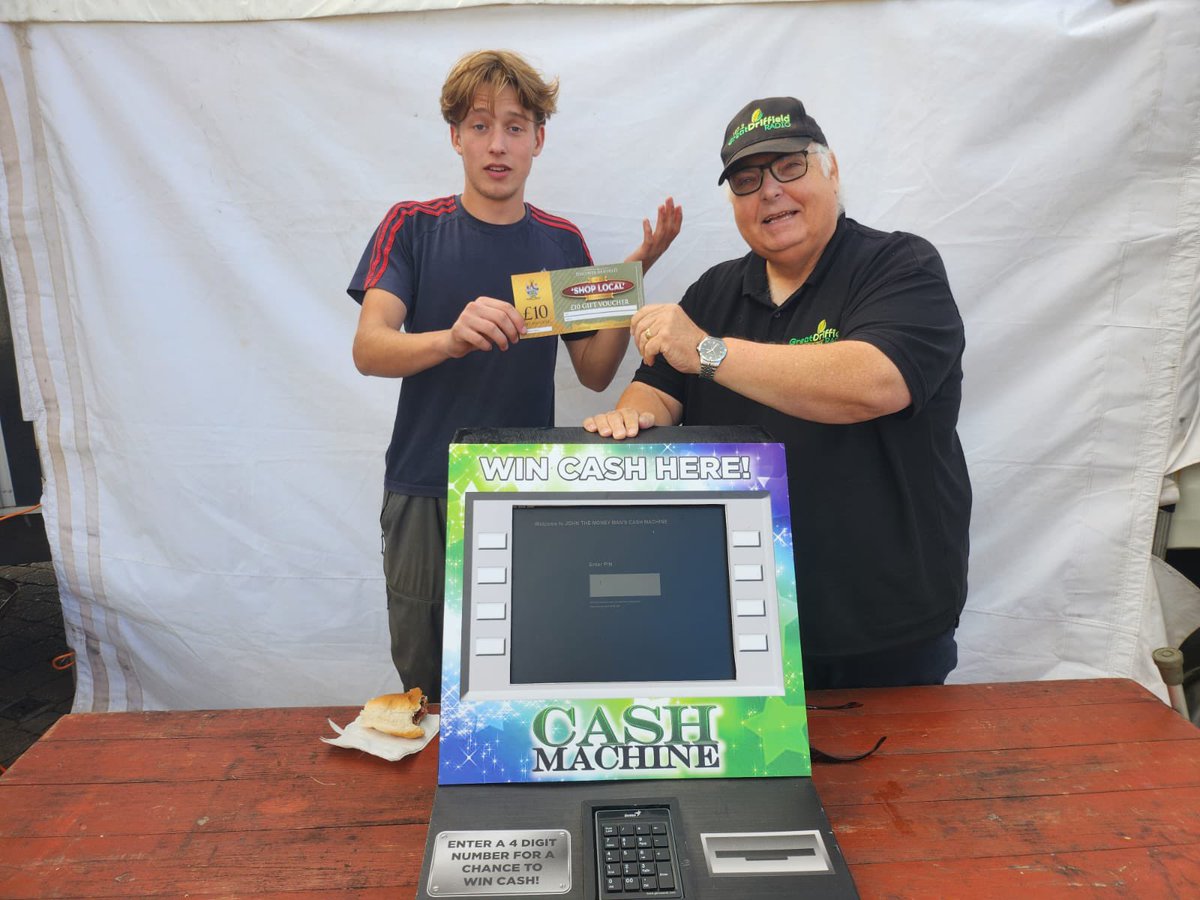 greatdriffradio's tweet photo. We have special team coverage of #Driffield Michaelmas FEASTival today from 9am on Cross Hill Car Park, Mill Street and Plaza on @greatdriffradio - winners of some #discoverdriffield vouchers too https://t.co/ImTgzoi99Gโฆ
@East_Riding @Driffield_TC https://t.co/Vl7rhkVUfp
