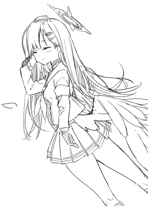 イチカちゃんラフ