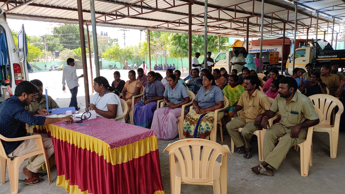 VellakovilMpty's tweet photo. 30.09.2023 (Today) Vellakovil Municipality  conducted Indian Swachhata League  and Swachhata Hi Seva Sanitary Workers Medical Camp Conducted https://t.co/5vwseEfh7N