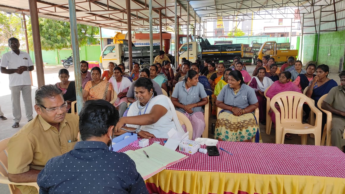 VellakovilMpty's tweet photo. 30.09.2023 (Today) Vellakovil Municipality  conducted Indian Swachhata League  and Swachhata Hi Seva Sanitary Workers Medical Camp Conducted https://t.co/5vwseEfh7N