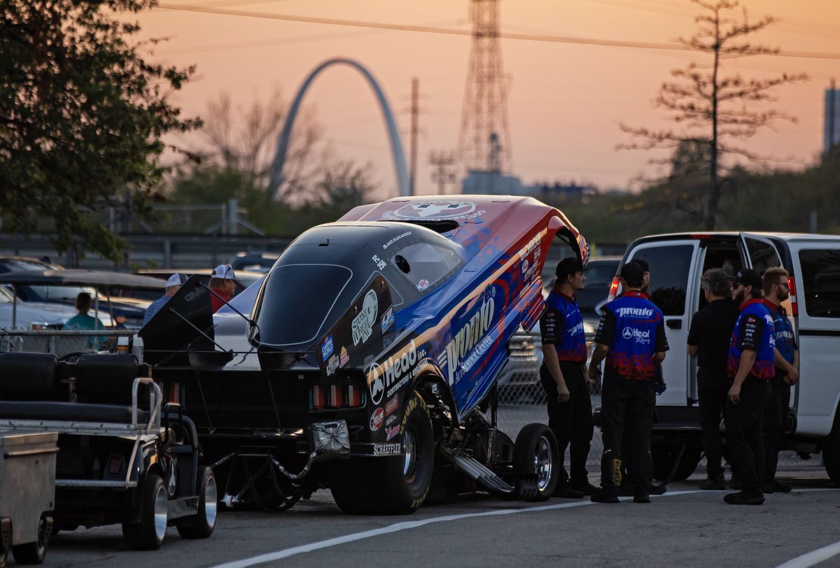 BLAKE_FC's tweet photo. Qualified #2 after day 1 in STL. Ran 3.88 at 326 mph … good start to a long weekend with @prontoautoparts / Stone Wheel.
@SchaefflerGroup | @MonroeShocks | @GatesNAmerica | @StandardBrand | @FelProGaskets | @moogparts | @BoninfanteUSA | #DekaBattery | @C2Cindustries | @ChampionParts | @SanderEngnrg