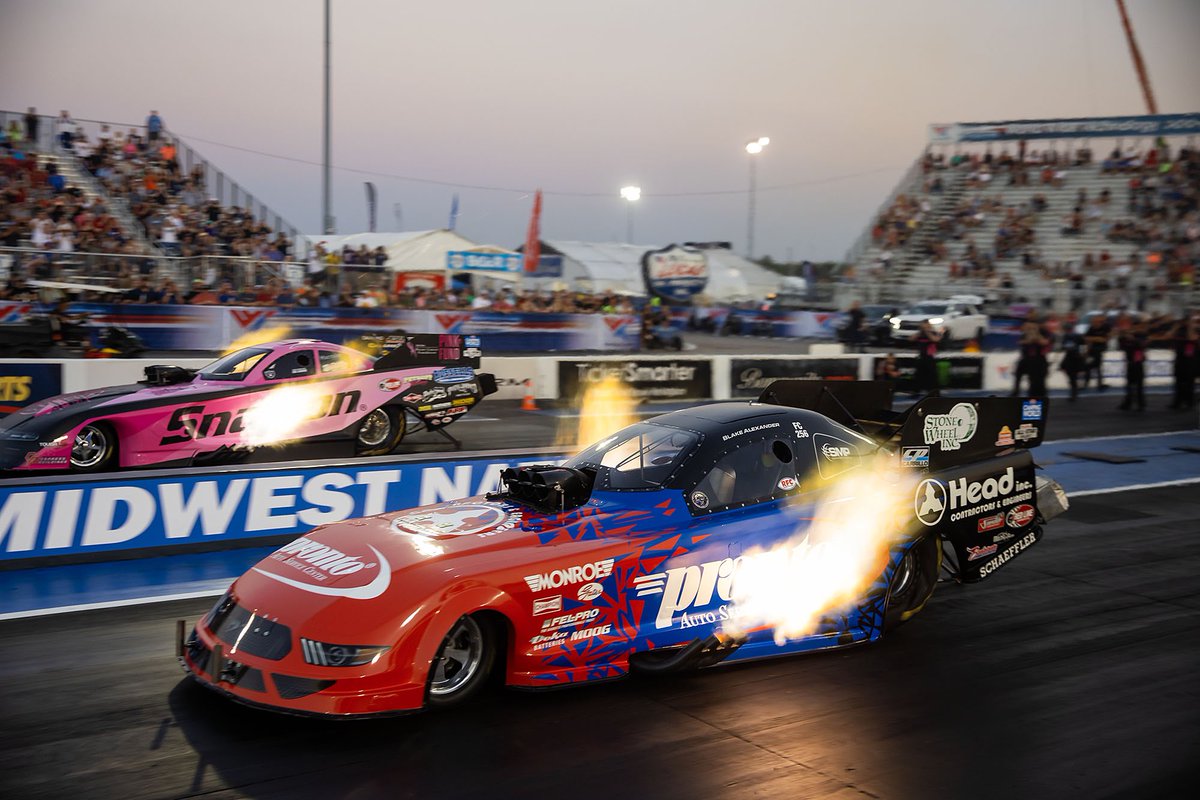 BLAKE_FC's tweet photo. Qualified #2 after day 1 in STL. Ran 3.88 at 326 mph … good start to a long weekend with @prontoautoparts / Stone Wheel.
@SchaefflerGroup | @MonroeShocks | @GatesNAmerica | @StandardBrand | @FelProGaskets | @moogparts | @BoninfanteUSA | #DekaBattery | @C2Cindustries | @ChampionParts | @SanderEngnrg