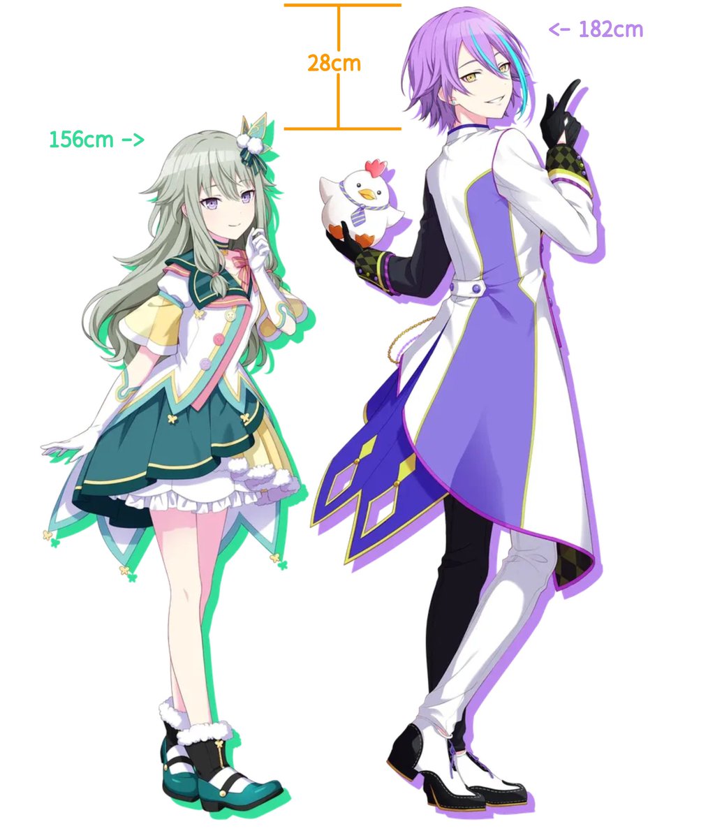 ruinene_backup0's tweet image. 루이네네 미세하게 바뀐 키차이
전 : 🤖156cm, 🎈180cm (26cm차이)
후 : 🤖156cm, 🎈182cm (28cm차이)