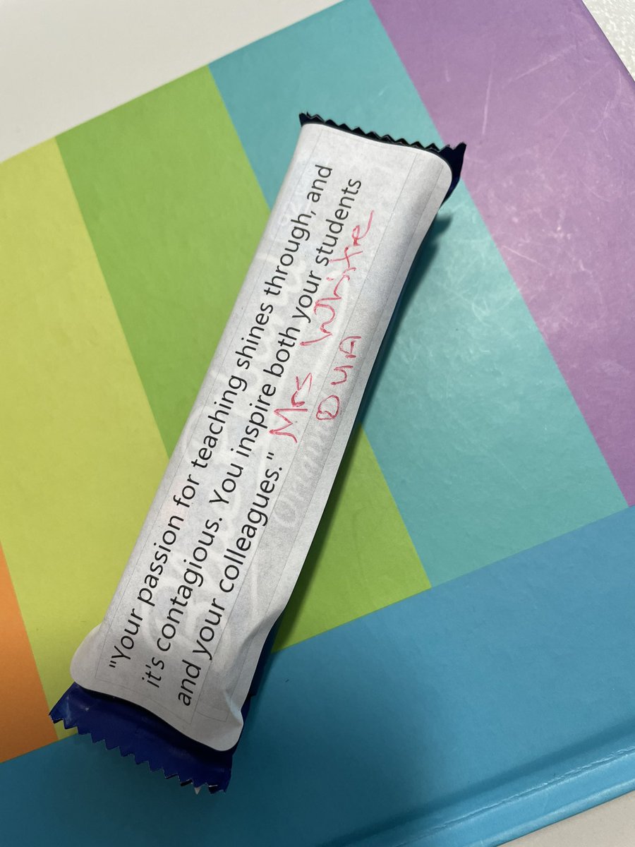 MrsW_Newman's tweet photo. Thank you so much @NewmanEMHWB - this was a lovely surprise this week! 
#Wellbeing  #appreciation #love https://t.co/iIk0dXYx7f