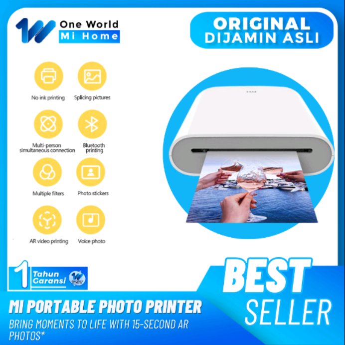 premiumBigwinnn's tweet image. Xiaomi Mijia Portable Photo AR Printer 300dpi Pocket Mini Bluetooth Pocket Print 

🟠shope.ee/4VAzu6kc9C

#xiaomimijia #portablephotoprinter #pocketprinter #RacunShopee Innalillahi Mirna Gaji 20jt #G30SPKI Lawu