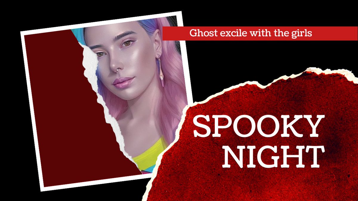 TweakyLake's tweet photo. It's a spooky night tonight! At 7:30pm I will have the lovely @tracolese and the lovely salty from @company_2s join me with the scary game of ghost excile! What could possibly go wrong!!?!? #spooky #horror #streamer #headphonewarning https://t.co/Hjnc3r6gq6