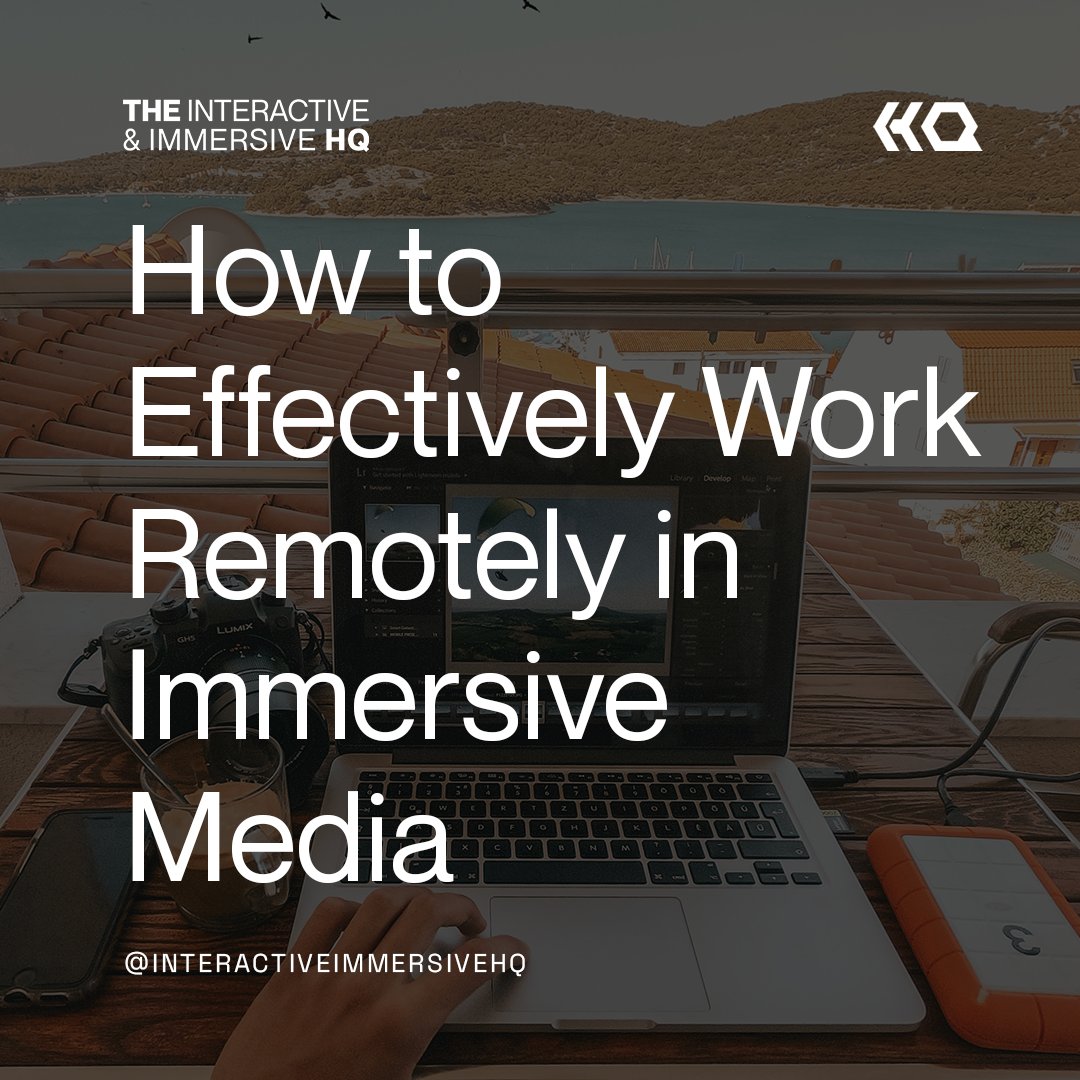 ImmersiveHq's tweet image. Today we take a look at some strategies to remote work effectively and consistently get rehired by the companies you work with:  iihq.tv/3tcfqbK

#interactiveimmersivehq #immersivemedia #interactivetech #remotework
