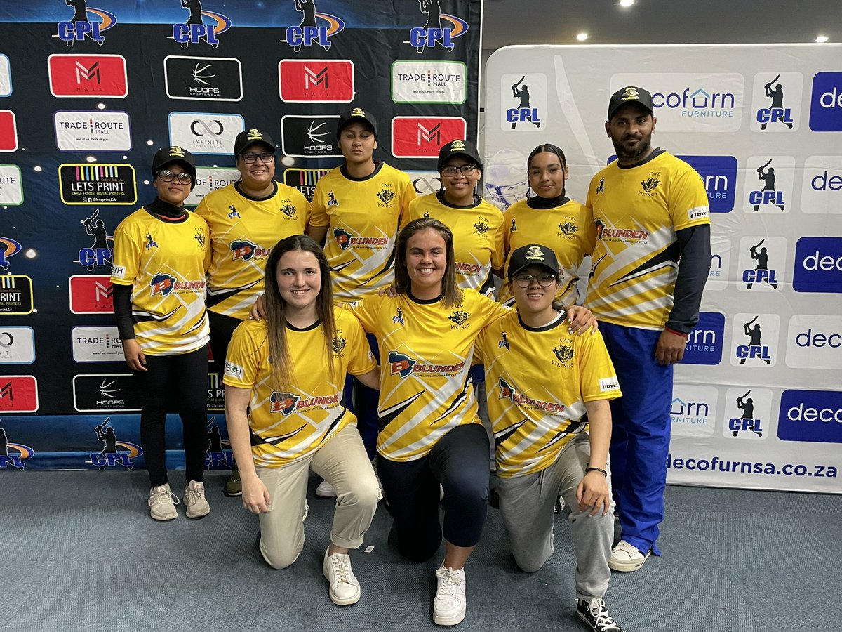 And so it begins, #CapePremierLeague2023  Womens league. All the best to the #CapeVikings ladies